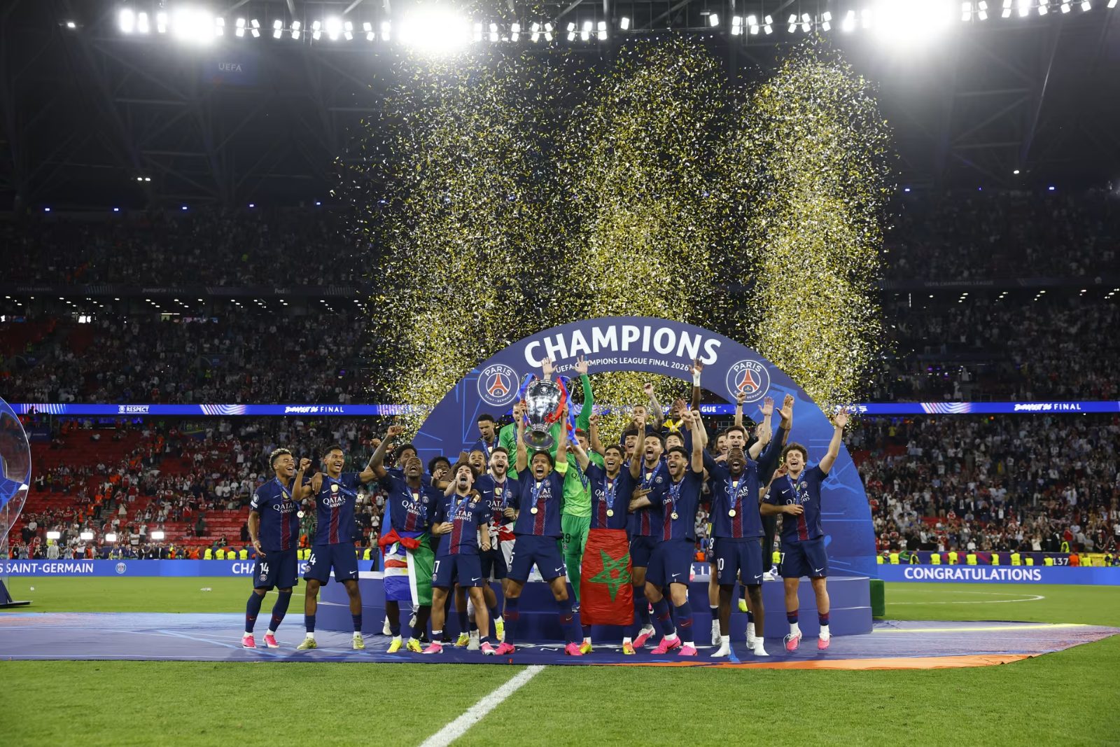 PSG SHKRUAN HISTORI: KAMPION I EVROPËS PËR TË DYTIN VIT RADHAZI