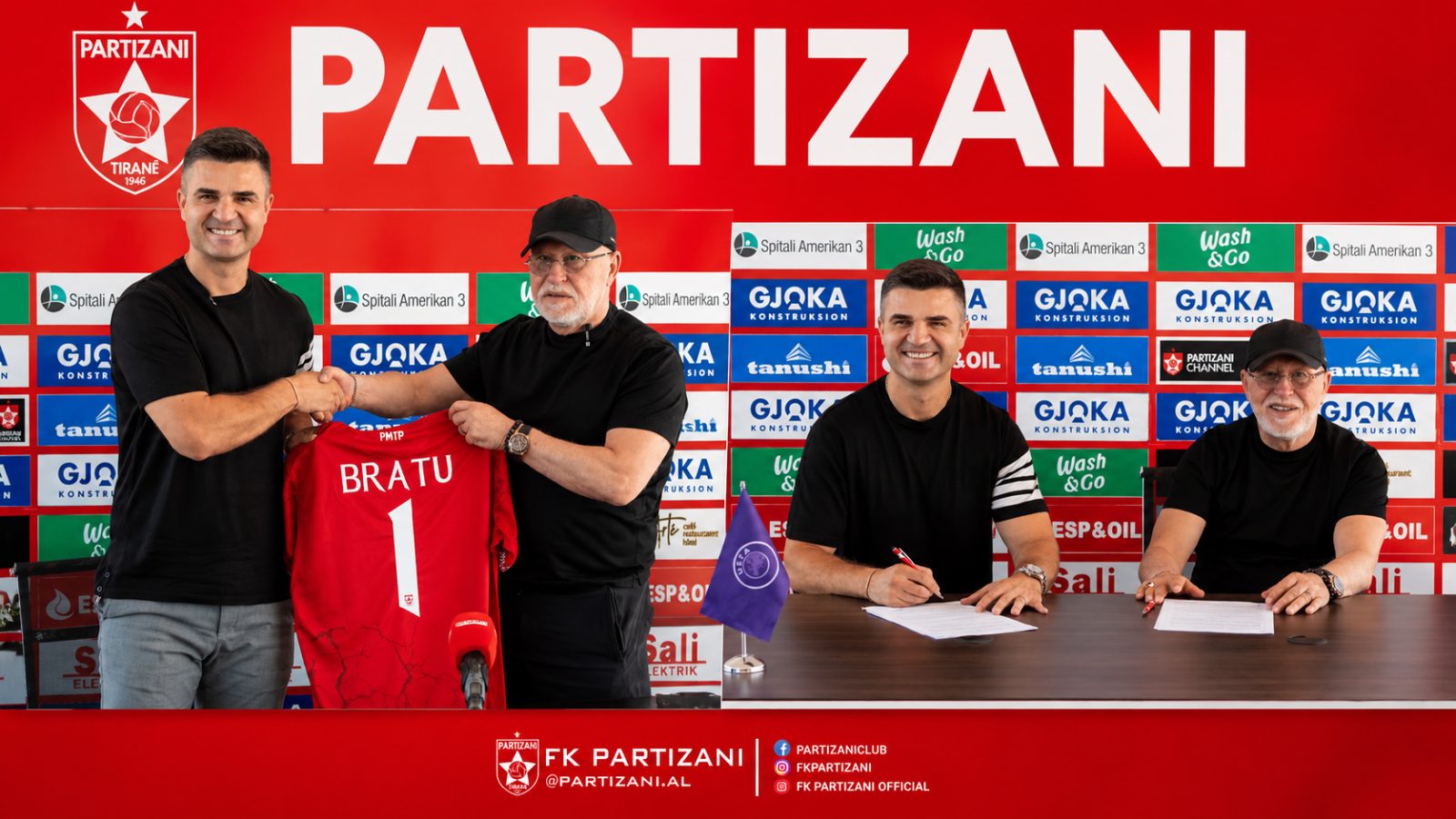 OFFICIAL: Florin Daniel Bratu Appointed New FK Partizani Head Coach