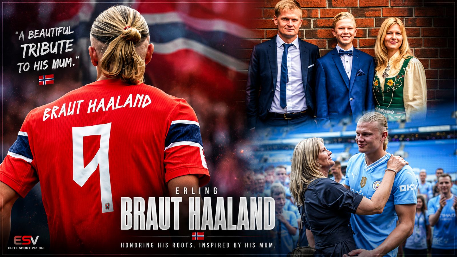 Erling Braut Haaland: The Story Behind the Name on Norway's Shirt