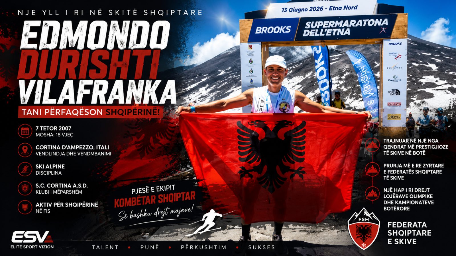 Edmondo Durishti Vilafranka i bashkohet Kombëtares Shqiptare të Skive