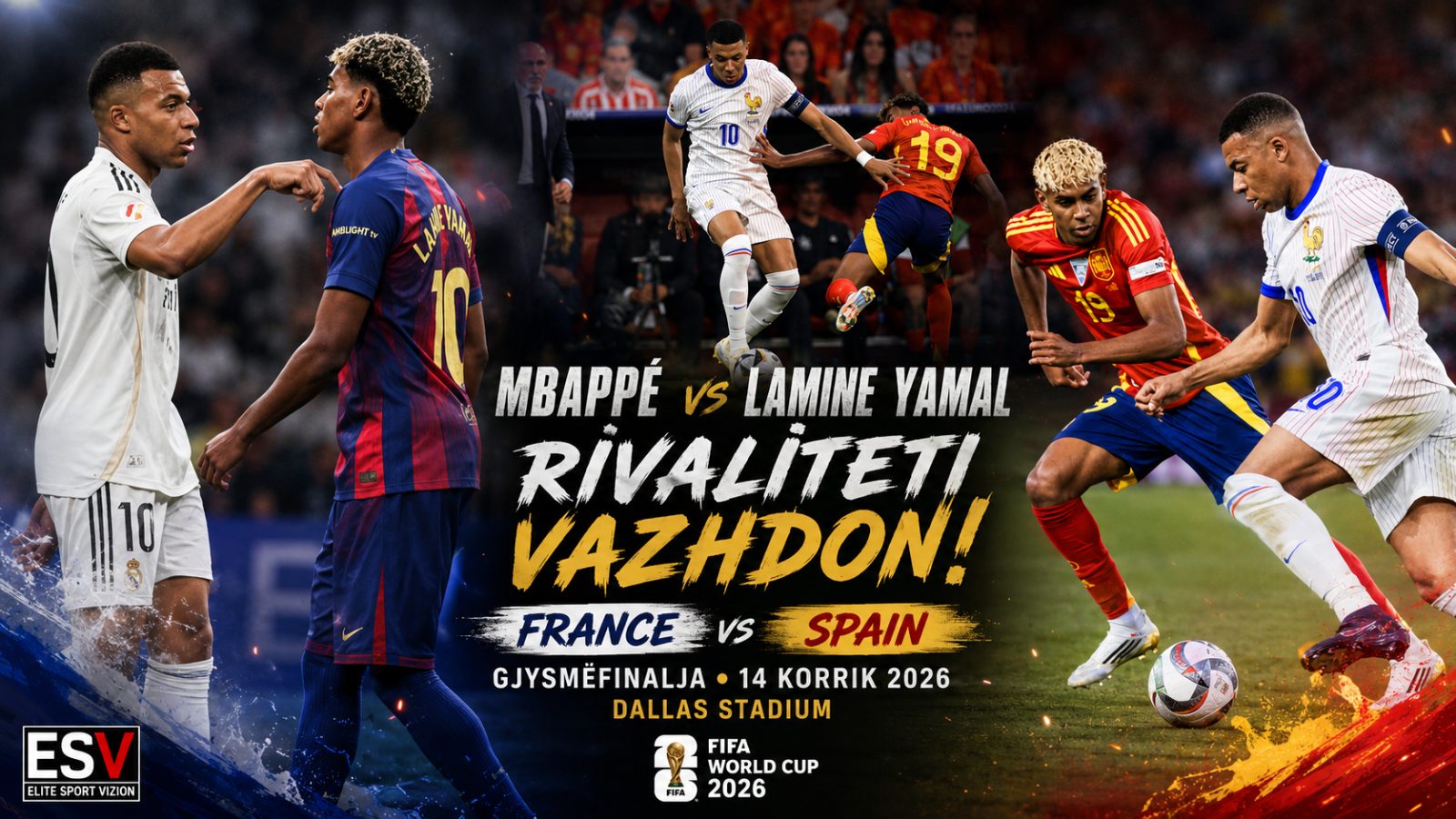 MBAPPÉ DHE LAMINE YAMAL TAKOHEN SËRISH – NJË RIVALITET QË SHKRUAN HISTORI