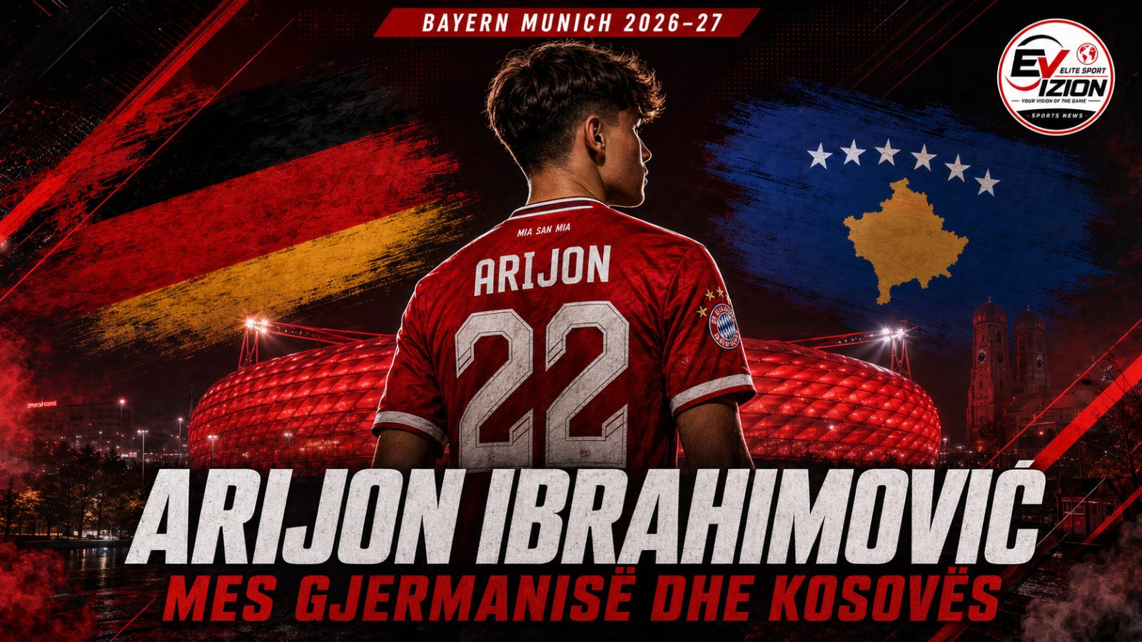 Arijon Ibrahimović rikthehet te Bayerni, por kë do të zgjedhë: Gjermaninë apo Kosovën?