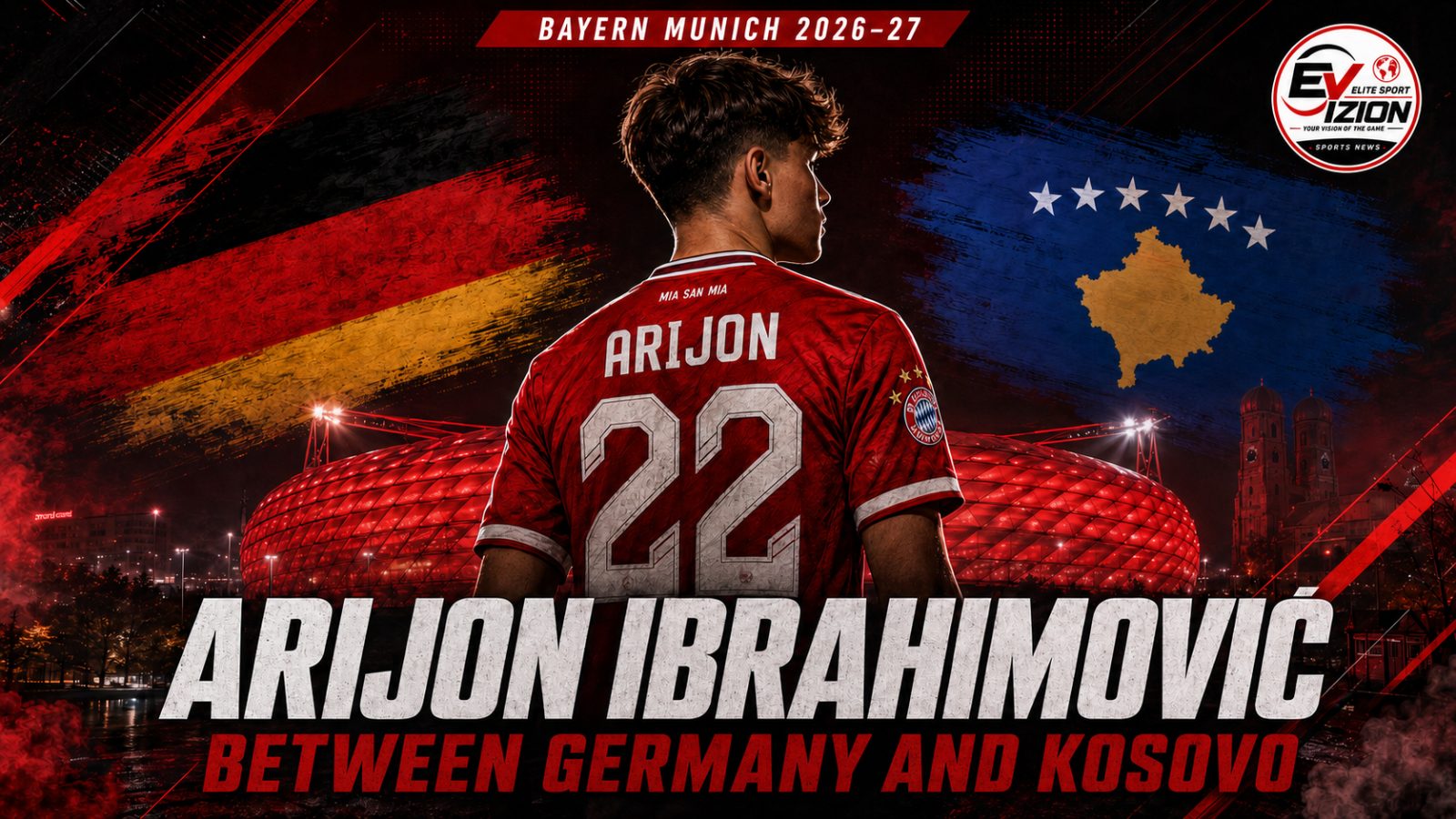Arijon Ibrahimović Returns to Bayern—but Will He Choose Germany or Kosovo?