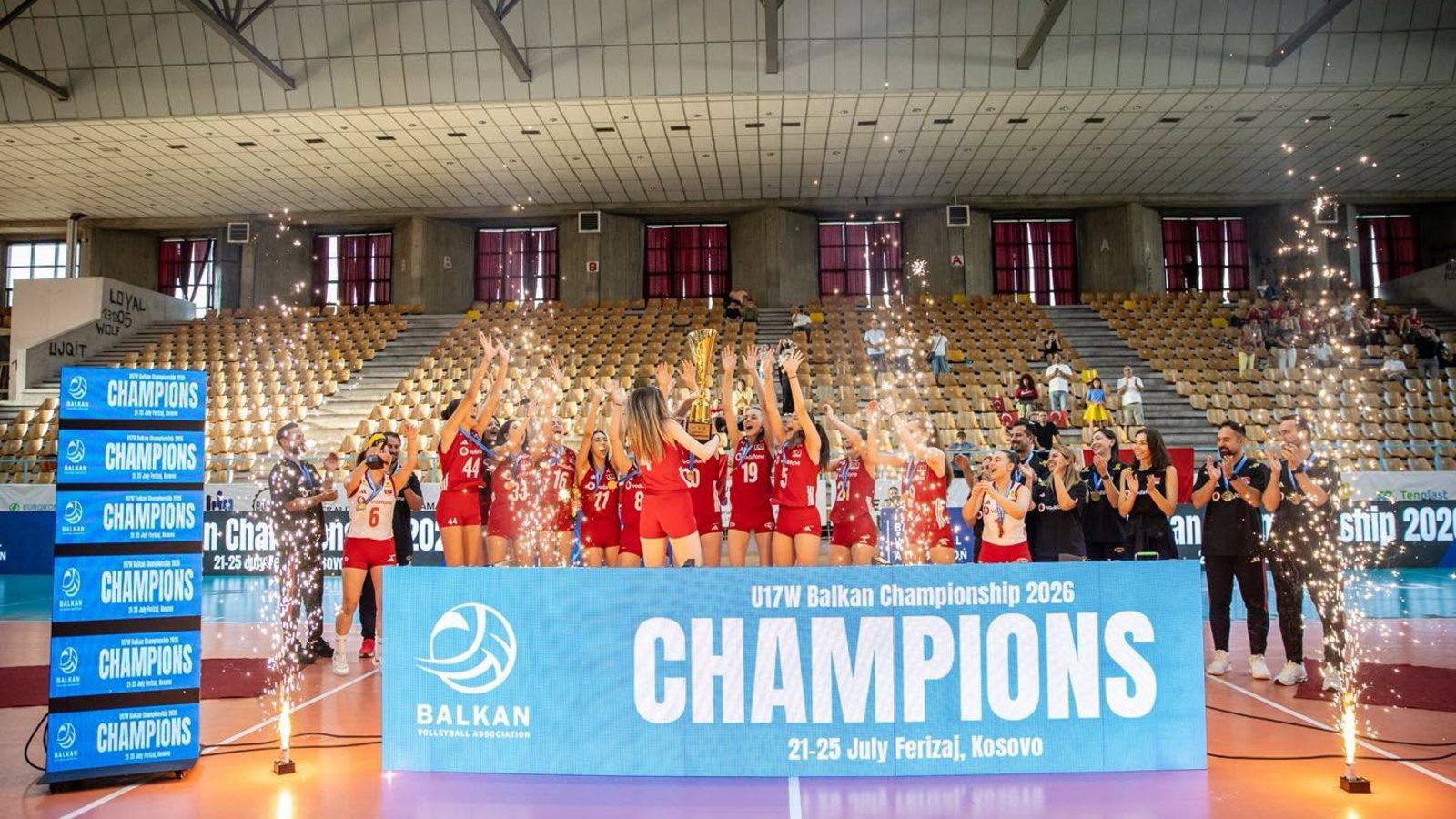 Turqia në majën e Ballkanit, triumfon në Kampionatin BVA U17 për femra