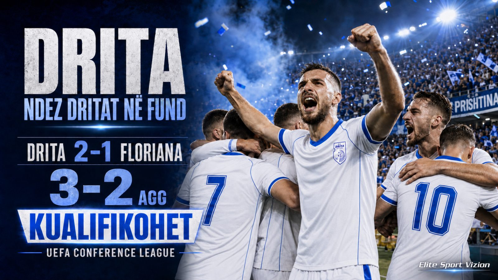 Drita ndez dritat në fund dhe kualifikohet, shorti ia bën rrugën “dritë”