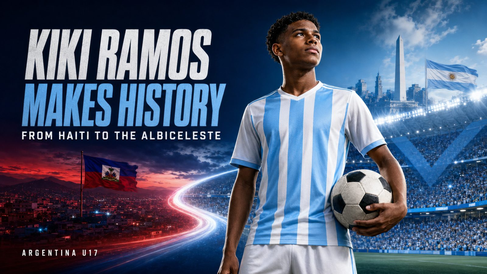 Stephen “Kiki” Ramos Makes History with Argentina U17
