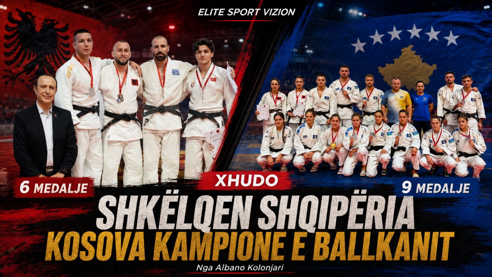 Shkëlqen Shqipëria, por Kosova shpallet kampione e Ballkanit në Tiranë
