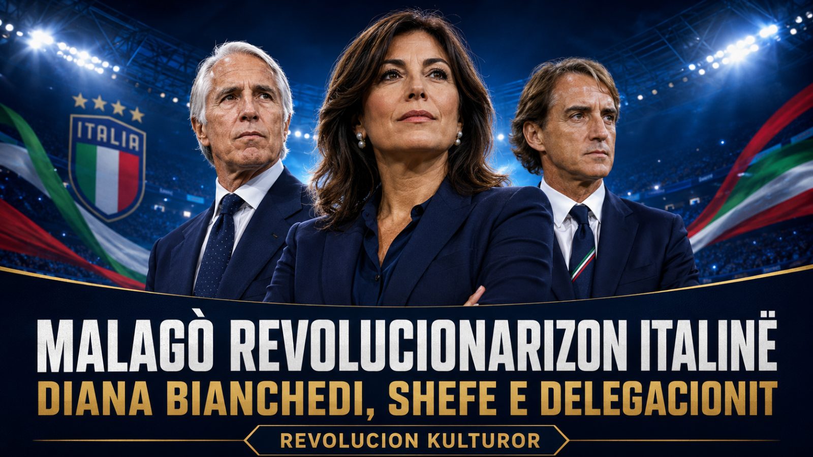 Malagò revolucionarizon Italinë: “Diana Bianchedi, shefe e delegacionit. Mancini? Nuk jemi miq. Do të takohem me Maldinin; me Pirlon gjithçka ishte mbyllur”