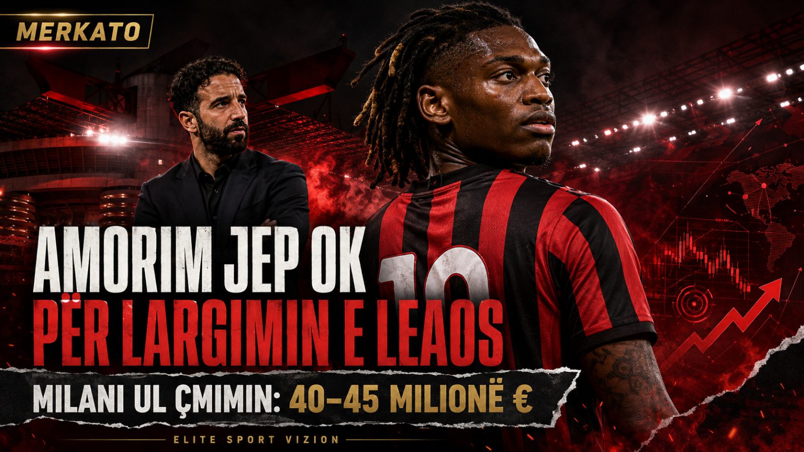 Amorim jep miratimin për largimin e Leaos, Milani ul çmimin