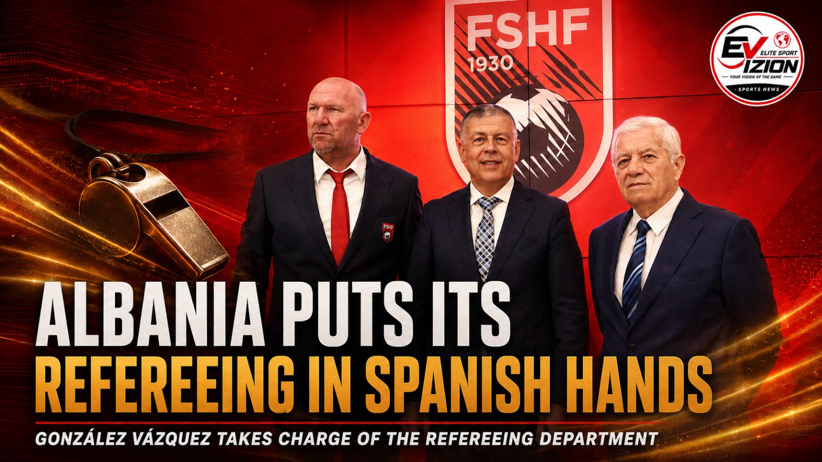 Albania Puts Its Refereeing in Spanish Hands as Bernardino González Vázquez Takes Charge