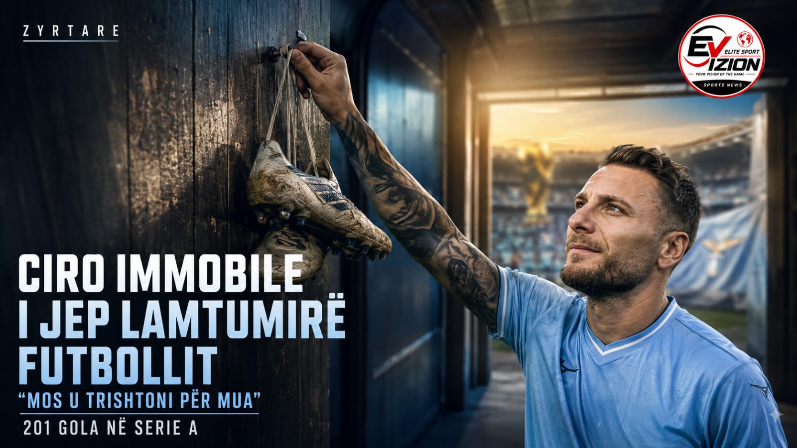 Zyrtare, Ciro Immobile tërhiqet nga futbolli: “Mos u trishtoni për mua”