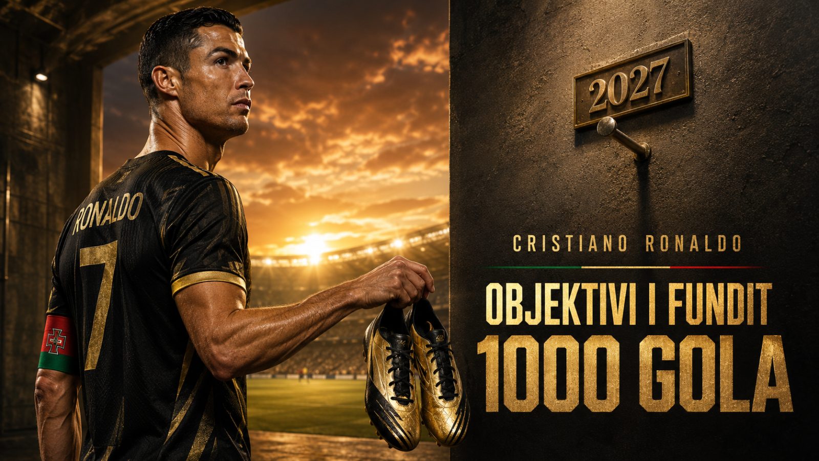 “Obrigado… është koha t’i var këpucët në gozhdë” – Cristiano Ronaldo paralajmëron fundin e karrierës
