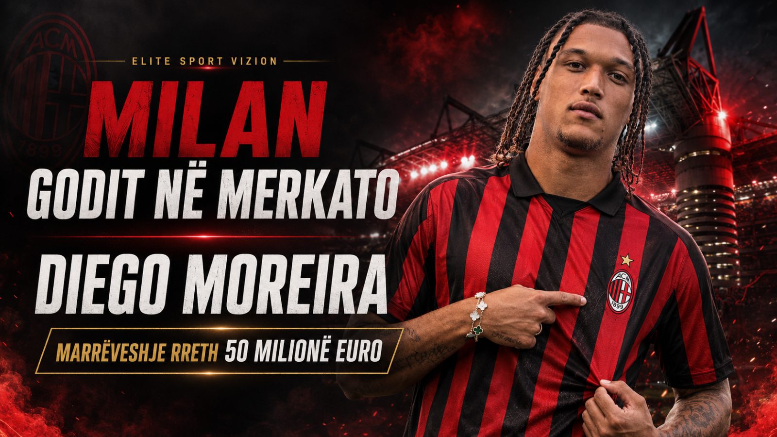 Milani godet në merkato, marrëveshje për Diego Moreirën
