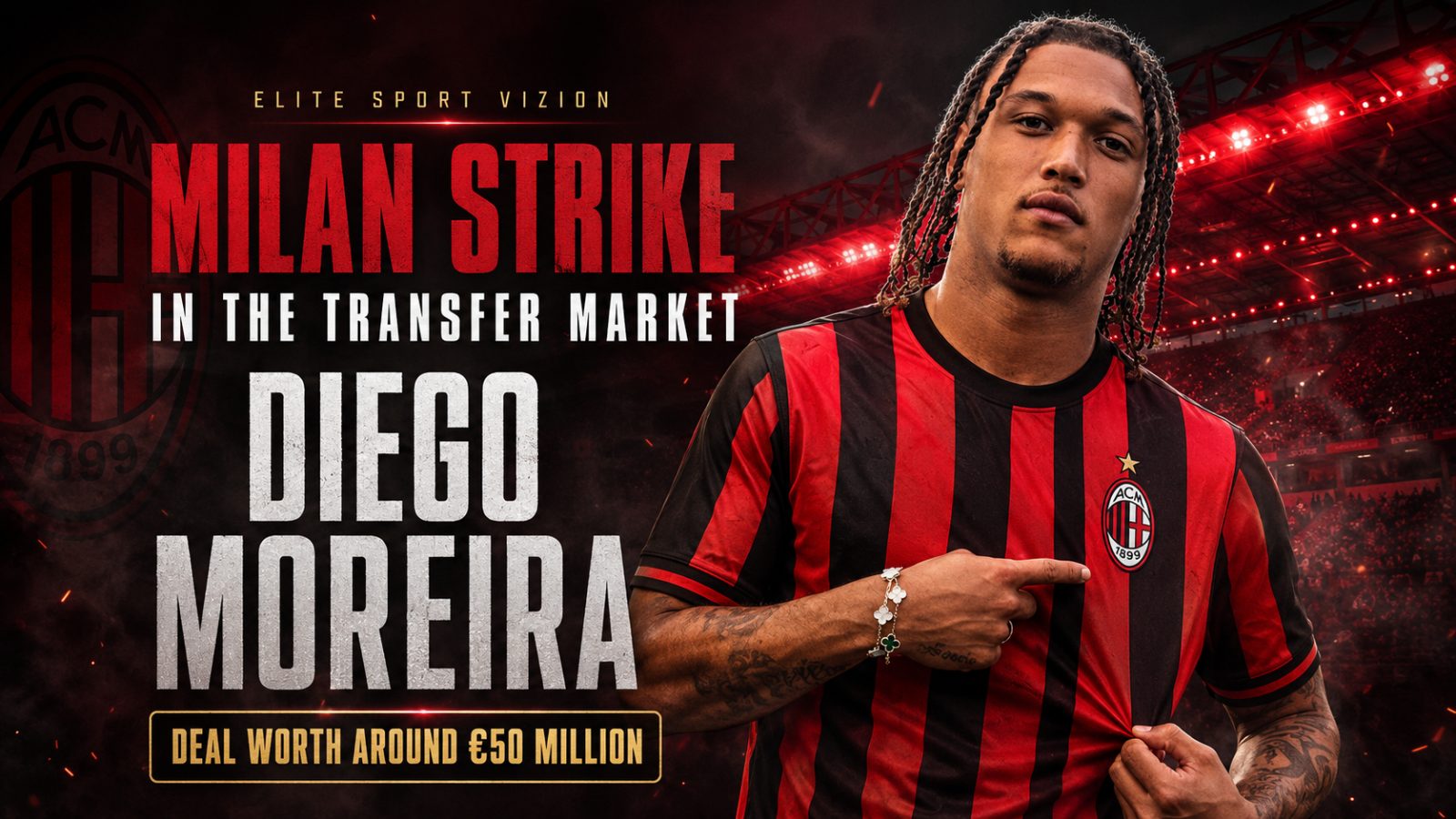 Milan Strike in the Transfer Market: Agreement Reached for Diego Moreira