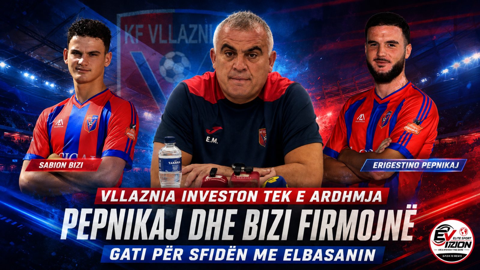 Vllaznia promovon dy talente dhe përgatitet për rivalin e vjetër, Elbasanin