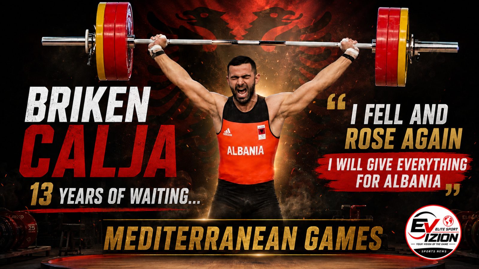 BRIKEN CALJA, 13 YEARS OF WAITING: “I FELL AND ROSE AGAIN—NOW I WILL GIVE EVERYTHING FOR ALBANIA”