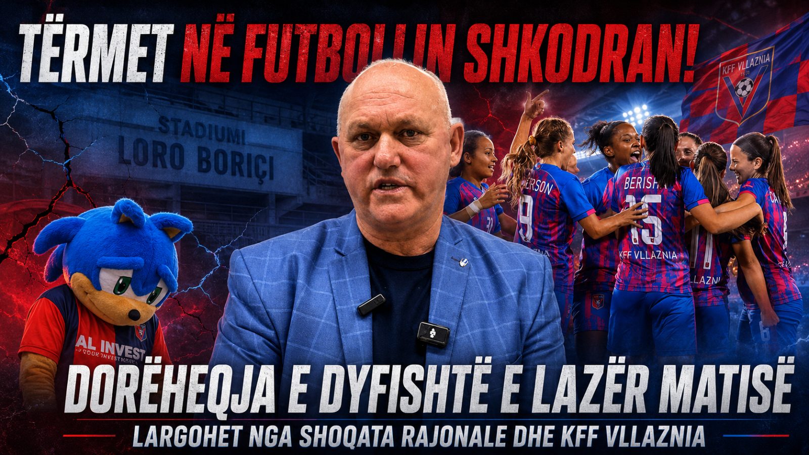 “Tërmet” në futbollin shkodran: Dorëheqje e dyfishtë e Lazër Matisë!