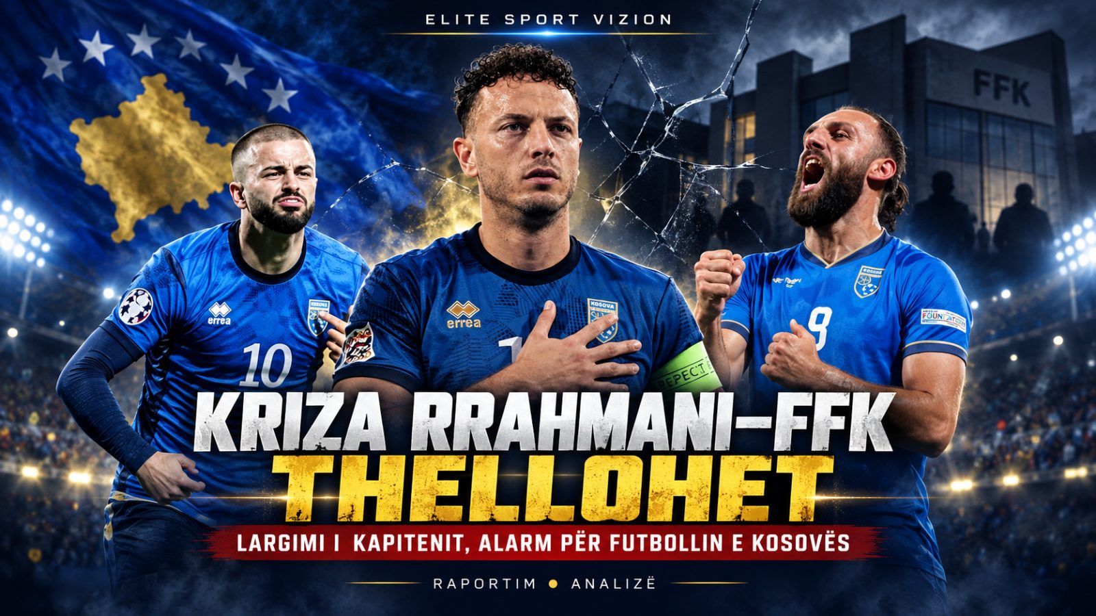 KRIZA RRAHMANI–FFK THELLOHET, AVOKATI HODAJ: “LARGIMI I KAPITENIT ËSHTË ALARM PËR FUTBOLLIN E KOSOVËS