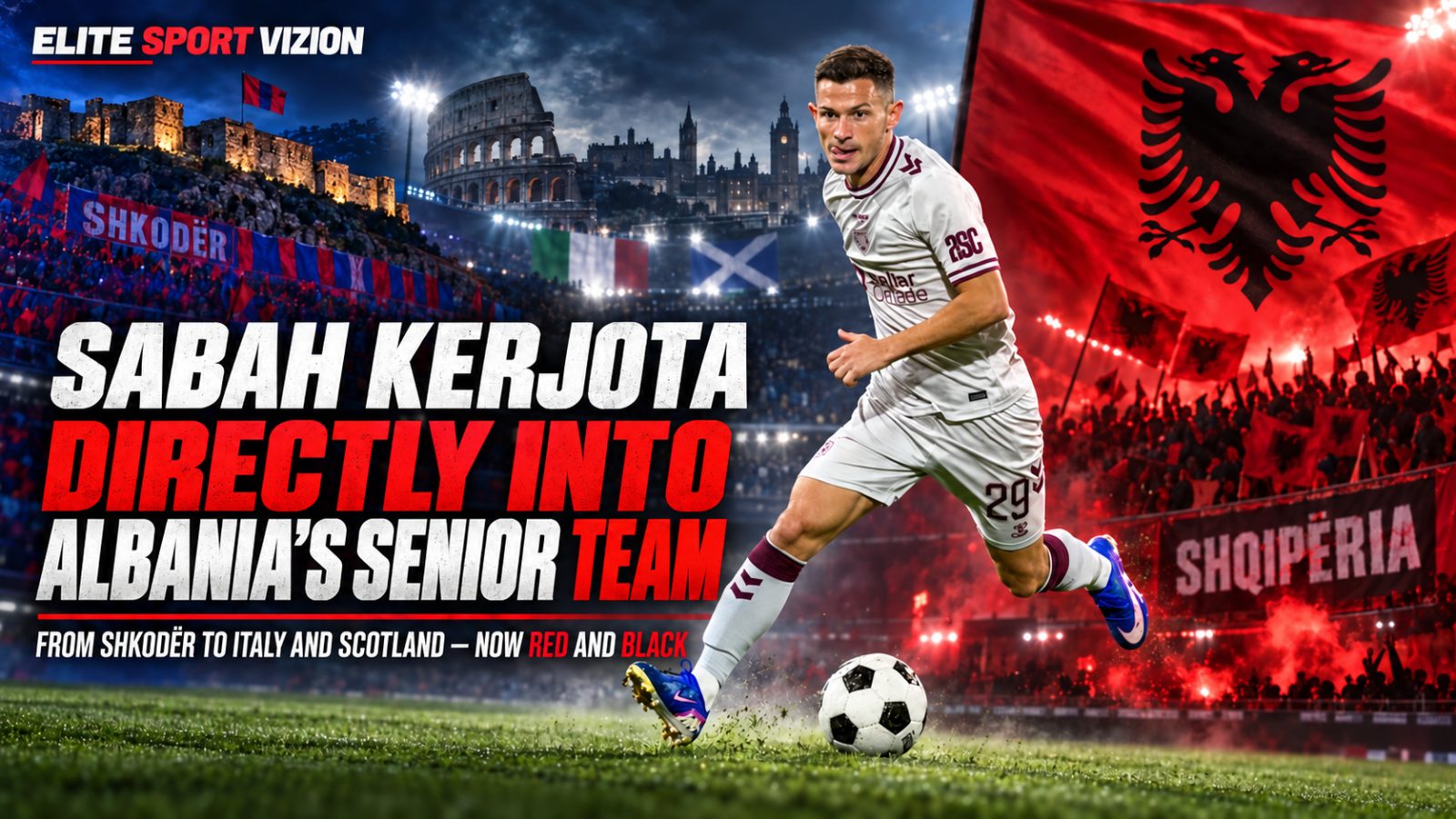 Sabah Kerjota: From His Long Journey Through Italy to the Red-and-Black Dream