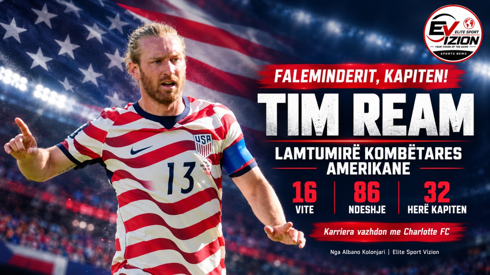 Tim Ream i jep lamtumirën Kombëtares amerikane pas 16 vitesh: një karrierë që u forcua me moshën