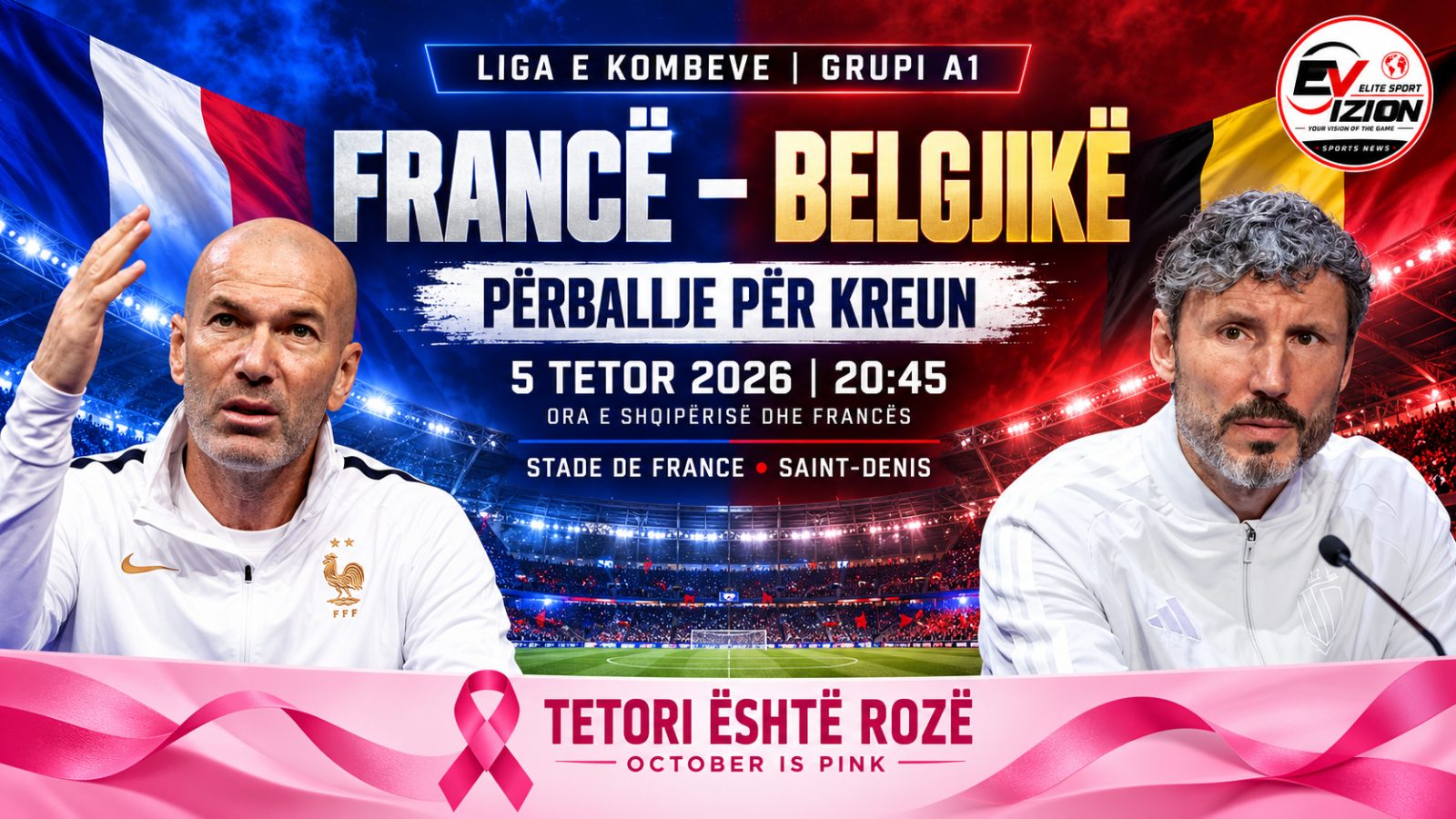 Francë–Belgjikë, përballje për kreun: Zidane premton “ndryshime të zgjuara”, Van Bommel kërkon guxim