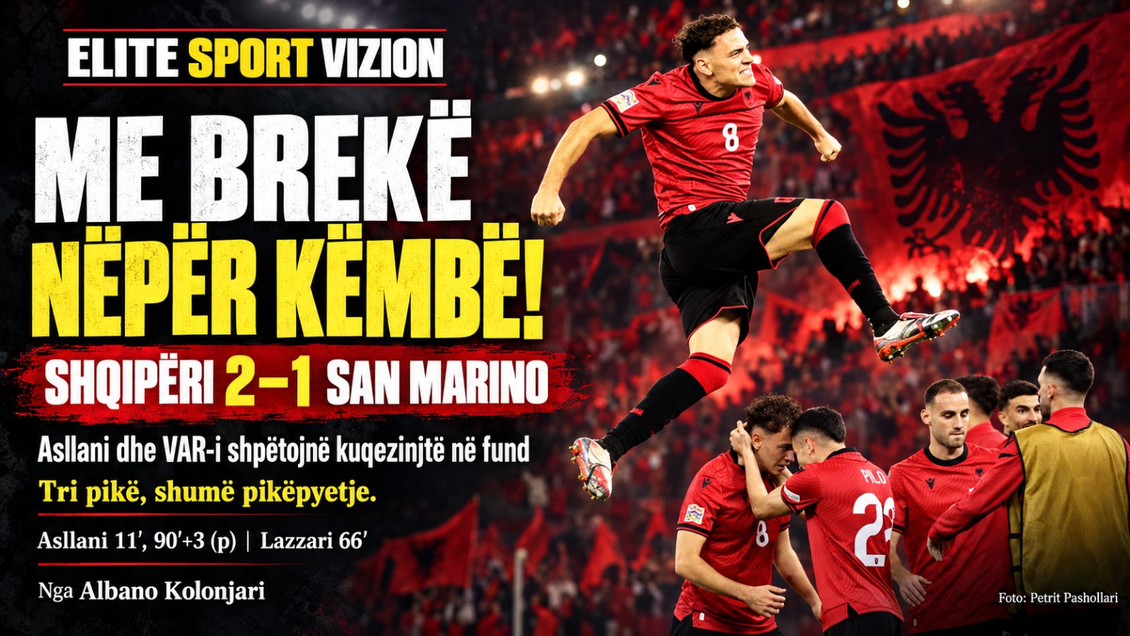 Me brekë nëpër këmbë!