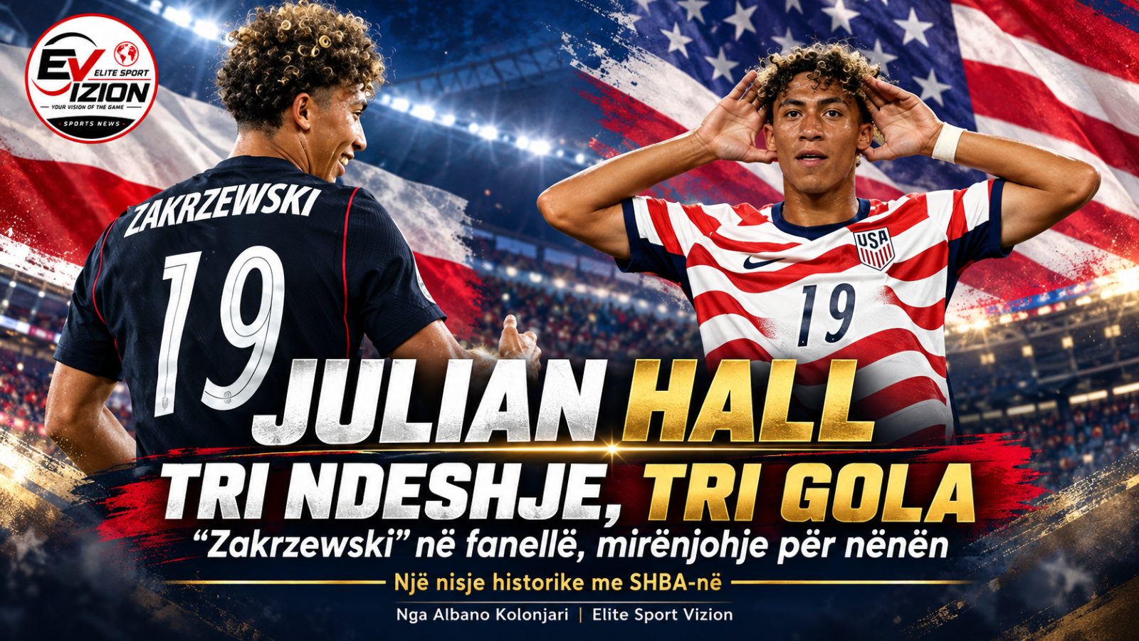 Julian Hall, golat që kujtojnë Pelén dhe mbiemri në fanellë që nderon nënën