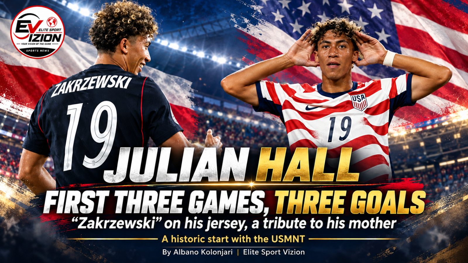 Julian Hall: A Scoring Start That Recalls Pelé, and a Jersey Name That Honors His Mother