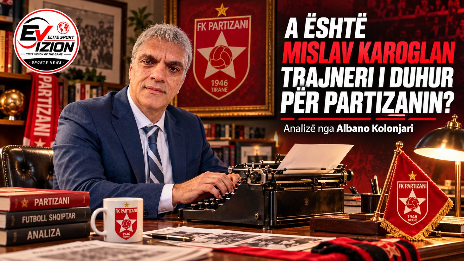 A është Mislav Karoglan trajneri i duhur për Partizanin?